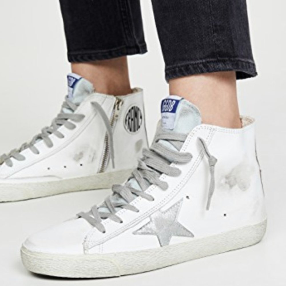 Francy Golden Goose White Sneakers